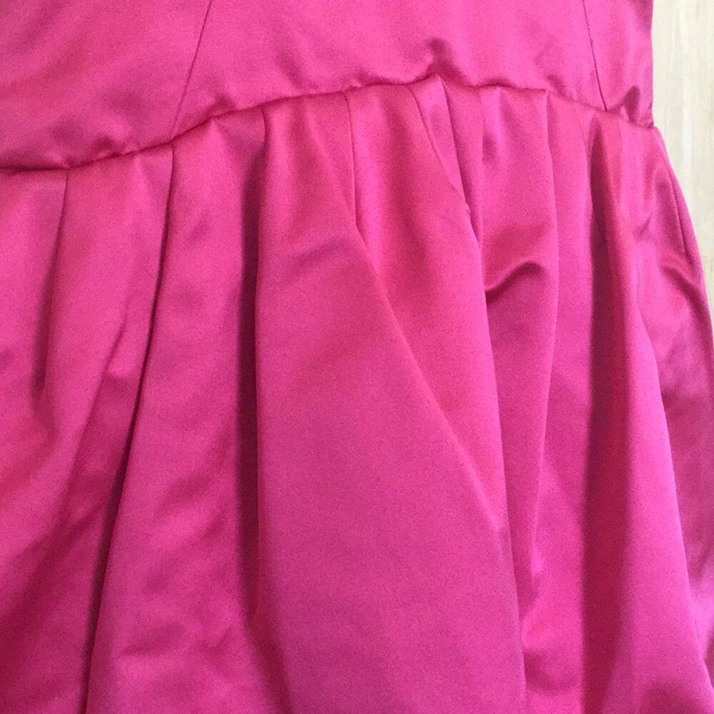 ZAC POSEN COCKTAIL DRESS, FUCHSIA. - Picture 8 of 16